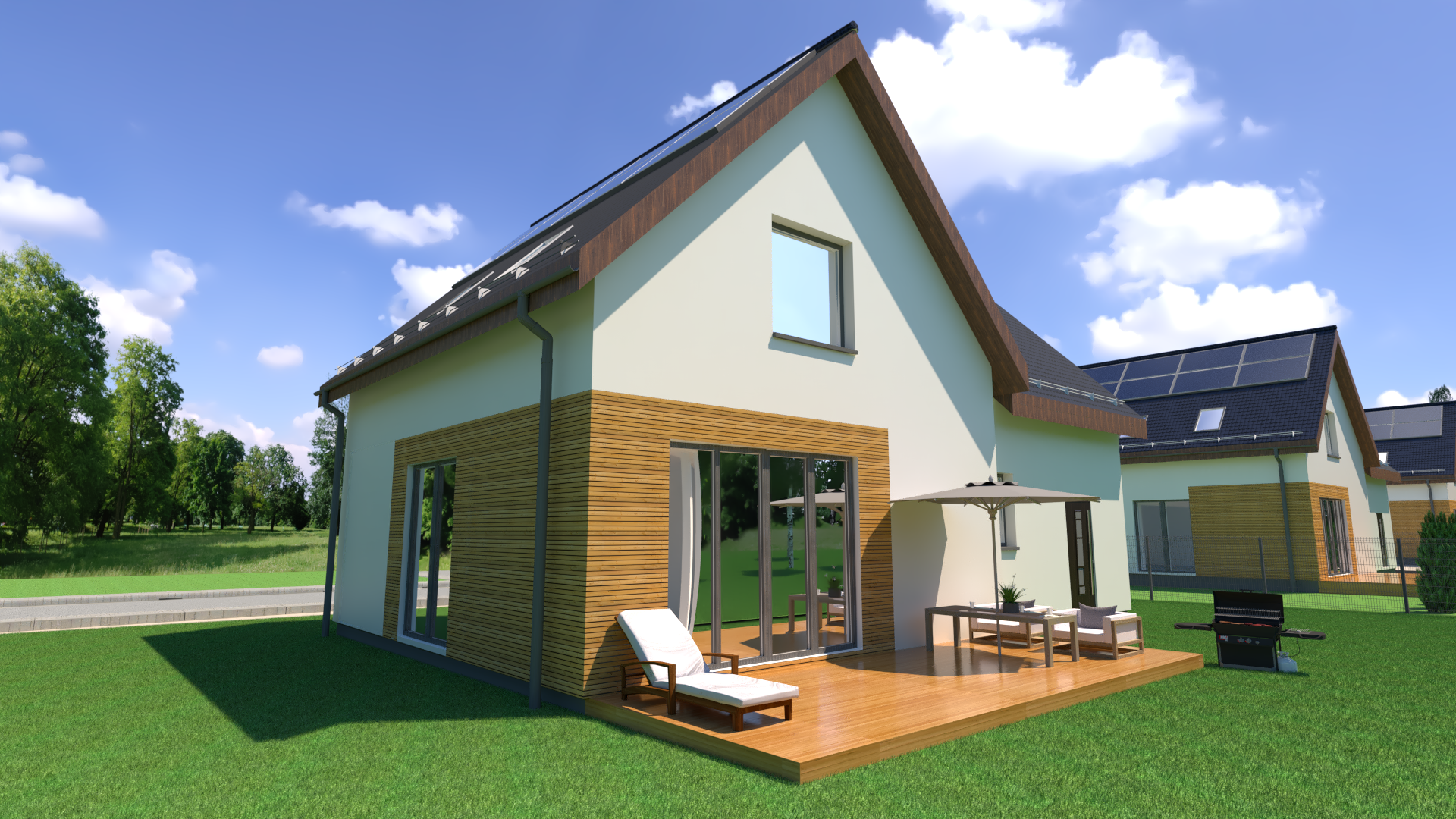 Osiedle Zielone Wzgórze - wizualizacja